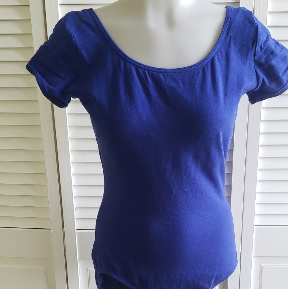 Capezio Royal Blue Leotard/Bodysuit XL